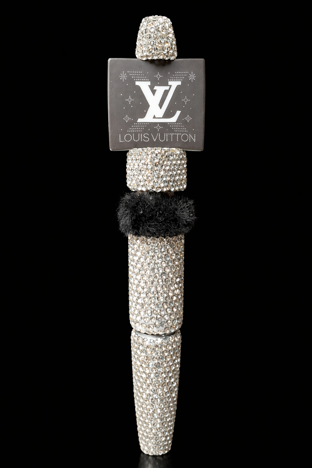 LV Designer Rhinestone Pen